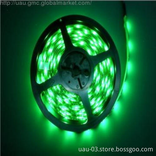 12V Green 60ed/M 3528 strip light
